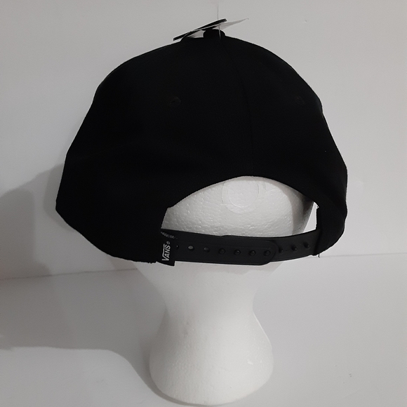 Vans Mens Black Skateboard Snapback Hat - Picture 5 of 6
